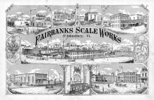 Fairbanks Scale works, St. Johnsbury, Caledonia County 1875